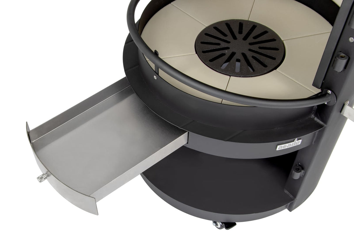 asado® Garten-Grillkamin "Fuego" 70cm - Stahl