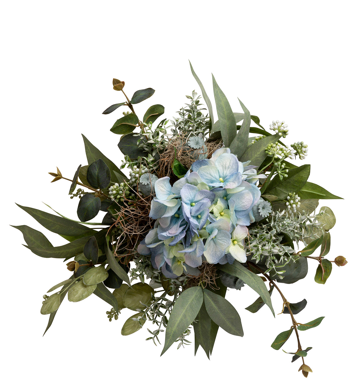 Fink Kunstblumenstrauß Kiara mehrfarbig Höhe 36 cm Hortensie