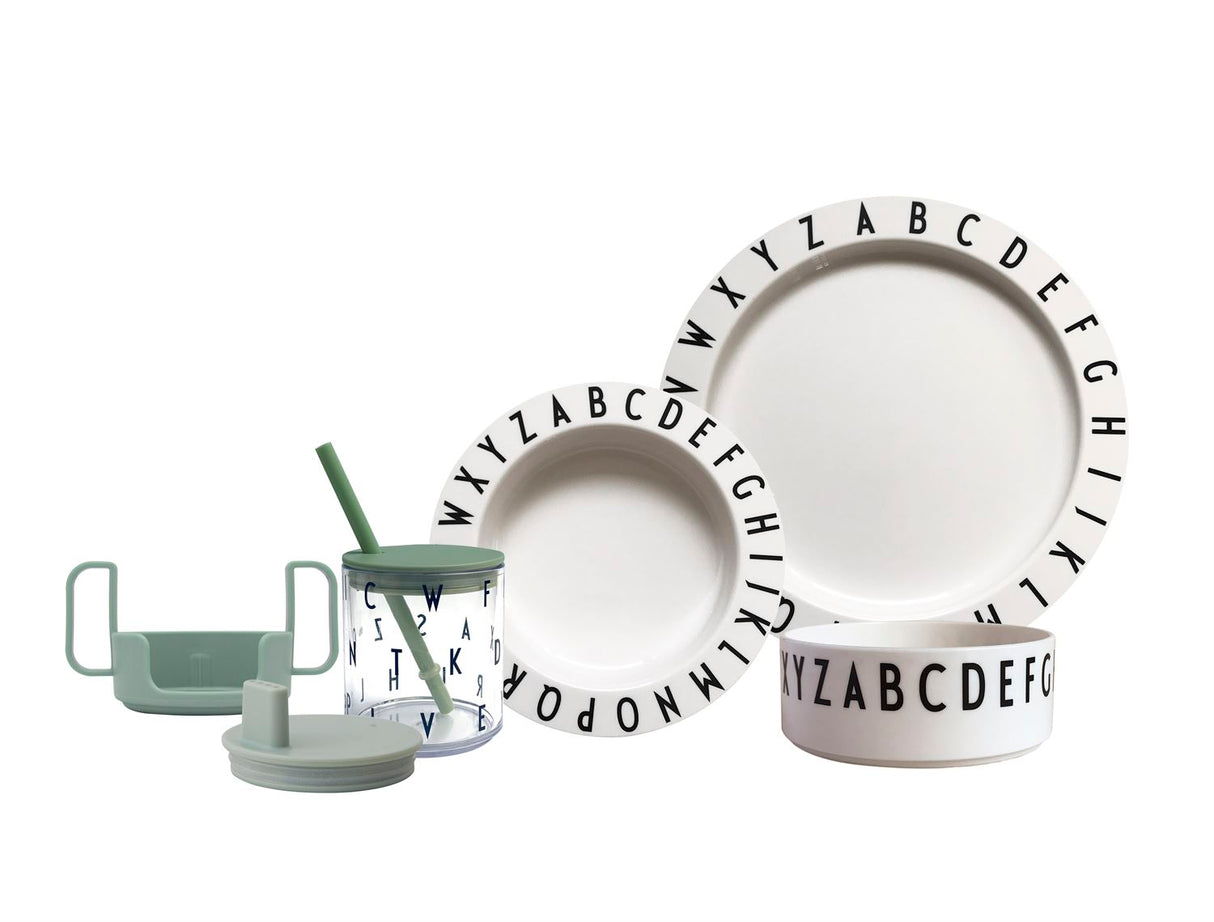 Design Letters Eat & Learn Staterset Grün
