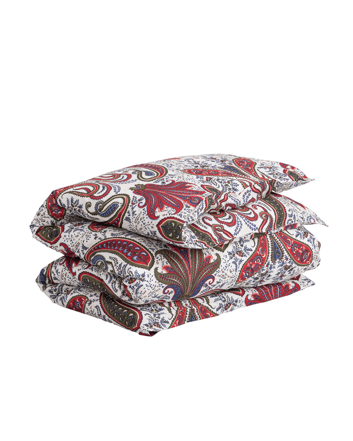 GANT Bettdeckenbezug Bettwäsche Key West Paisley Red 135 x 200 cm