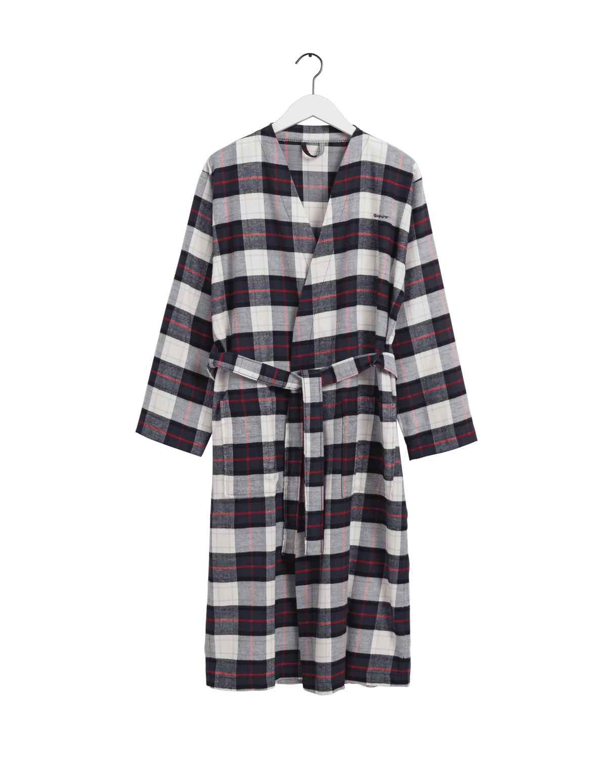 GANT Bademantel Flannel Hazelwood Beige S