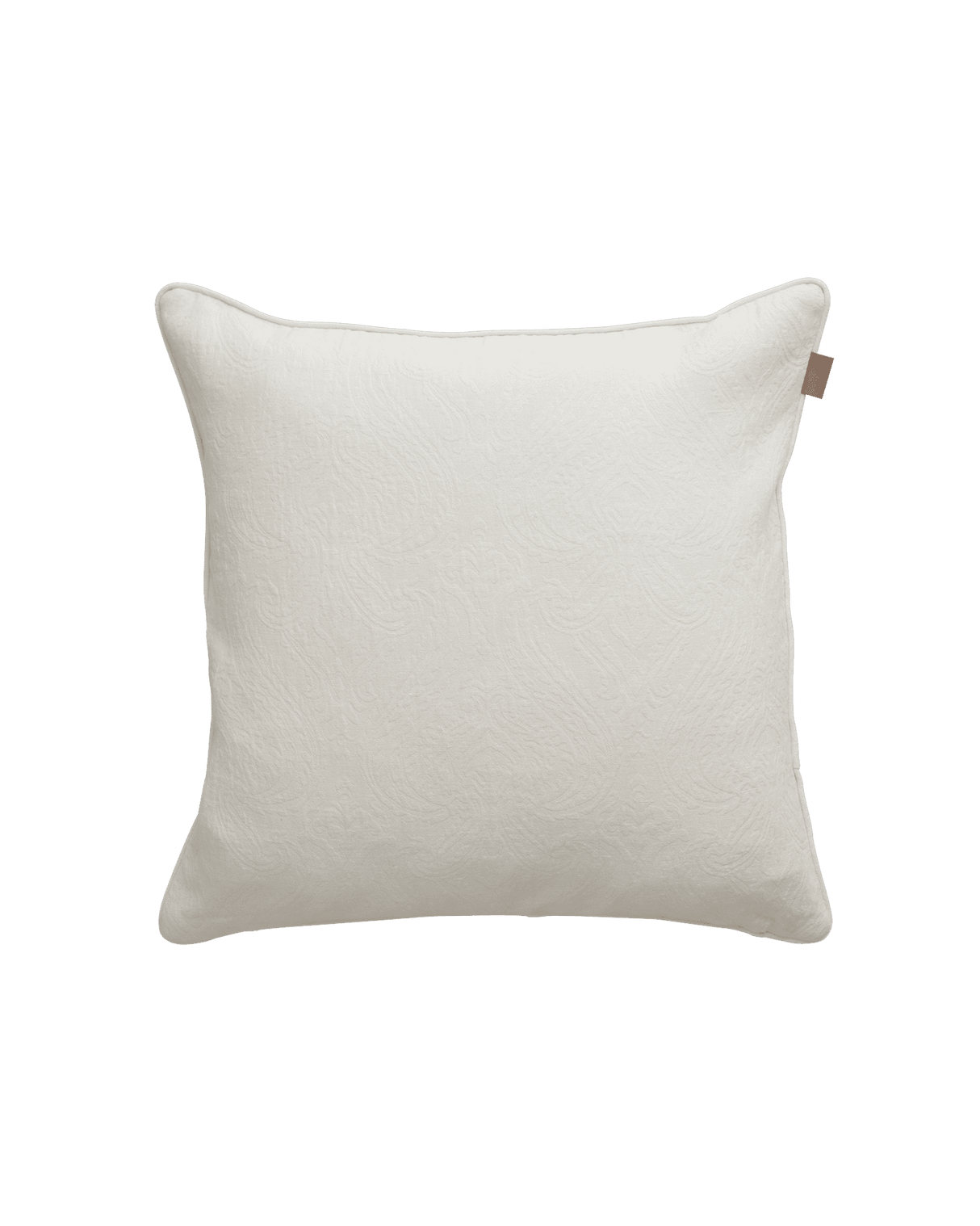 GANT Kissenbezug Porcelain Jacquard Eggshell Beige 50 x 50 cm