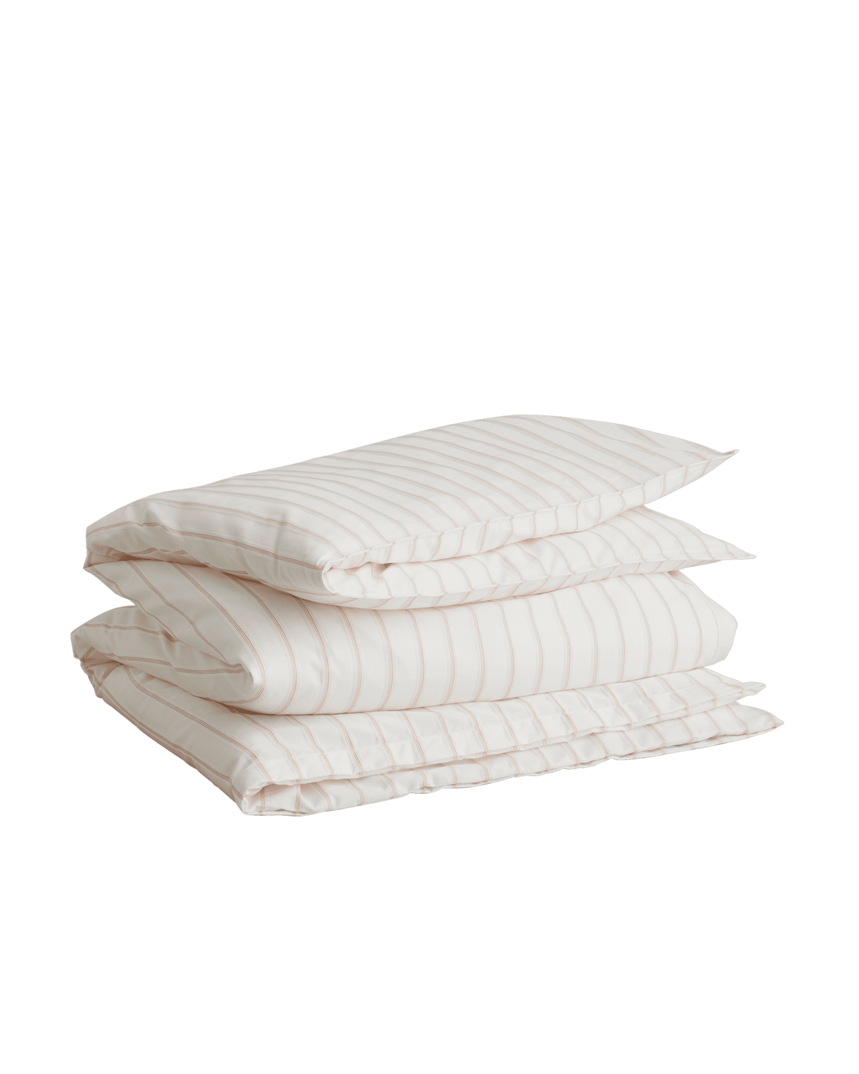 GANT Bettwäsche Dobby Stripe Warm Sienna Beige 135 x 200 cm