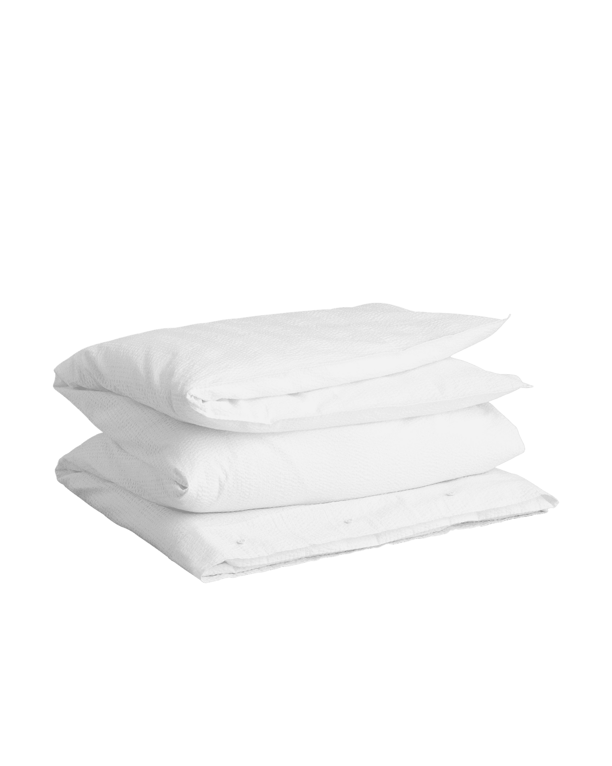 GANT Bettwäsche Seersucker White Weiß 155 x 220 cm