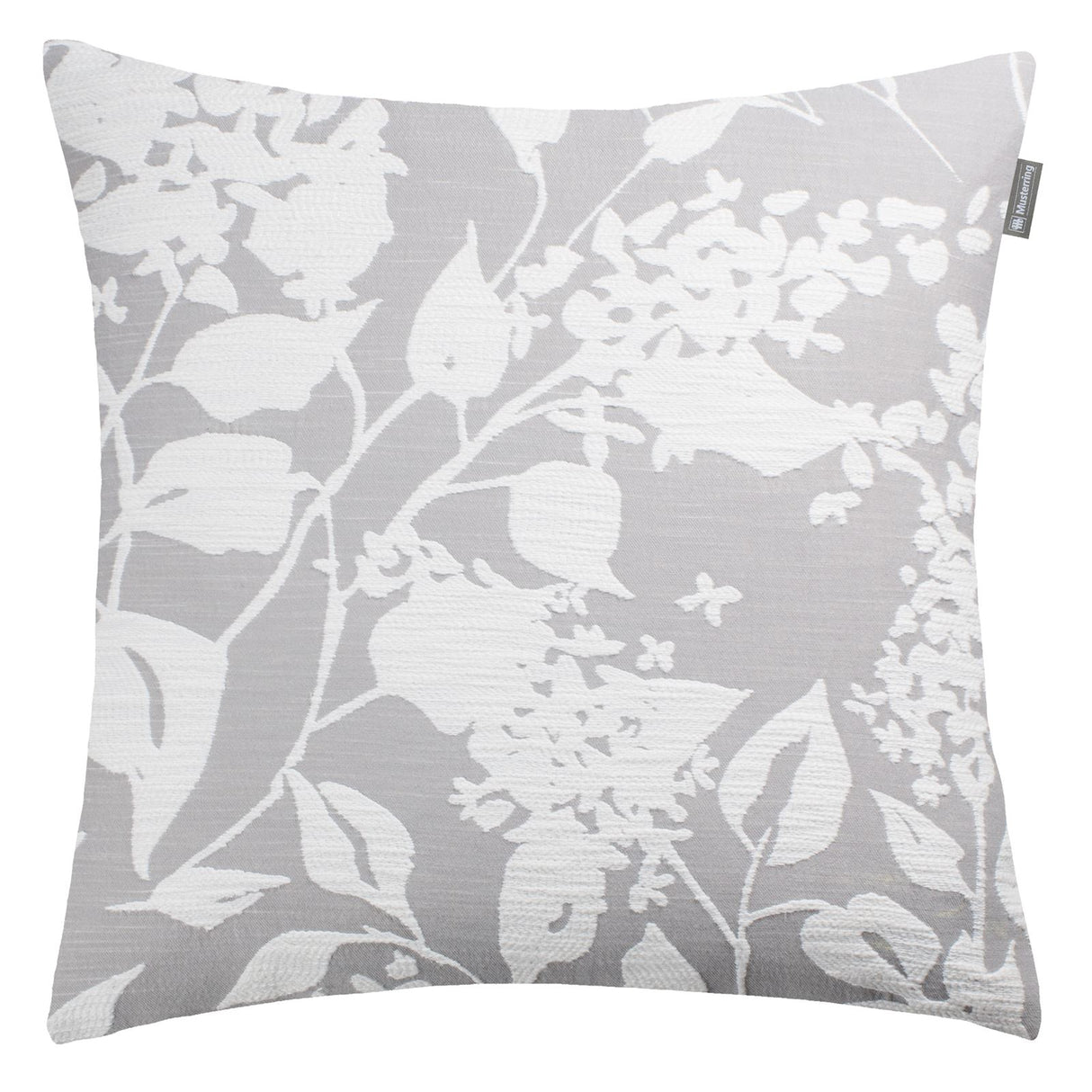Musterring Kissenhülle Blossom 45 x 45 cm grau ohne Füllung