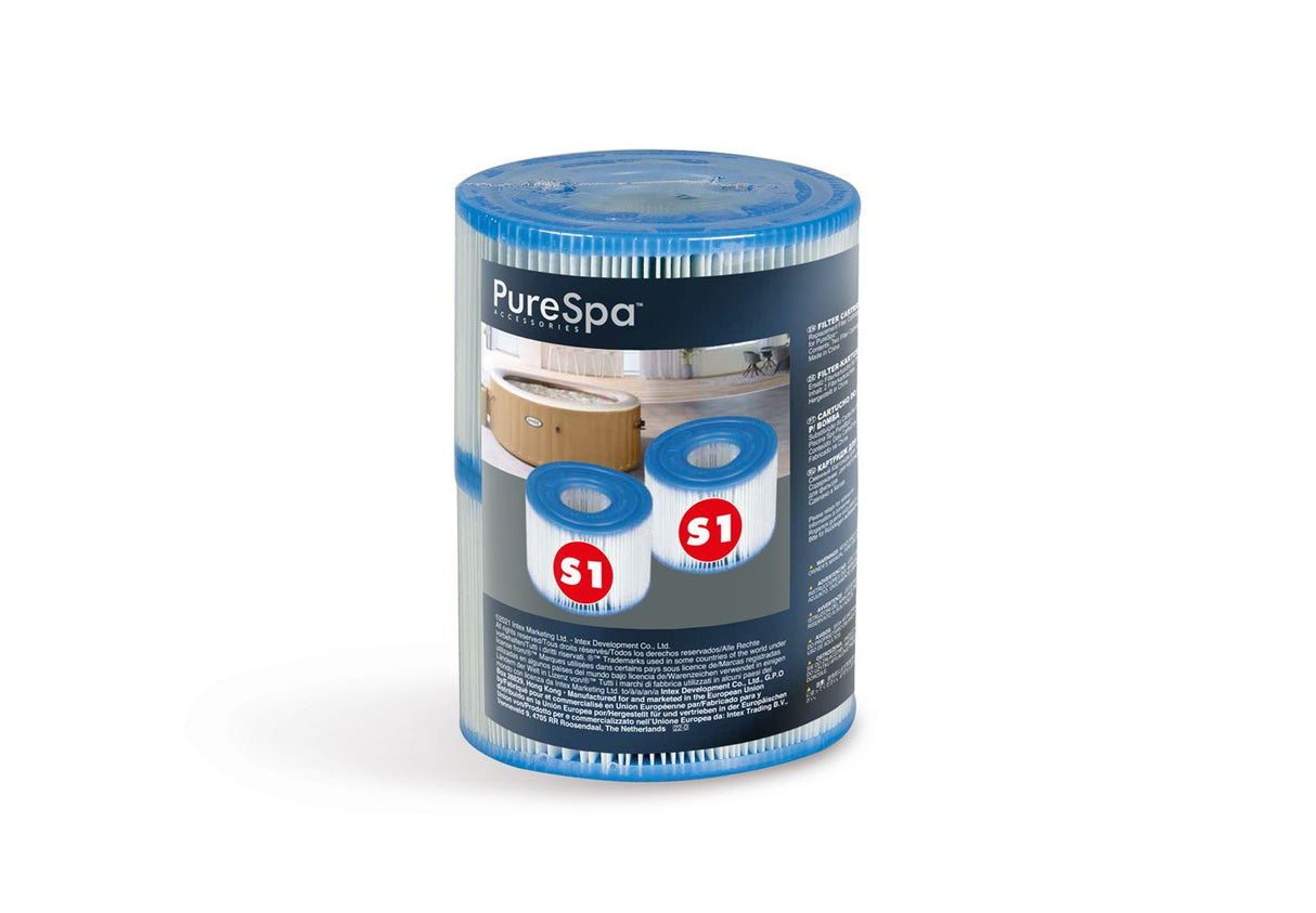 Intex Whirlpool Filterkartusche Typ S1 (Doppelpack)