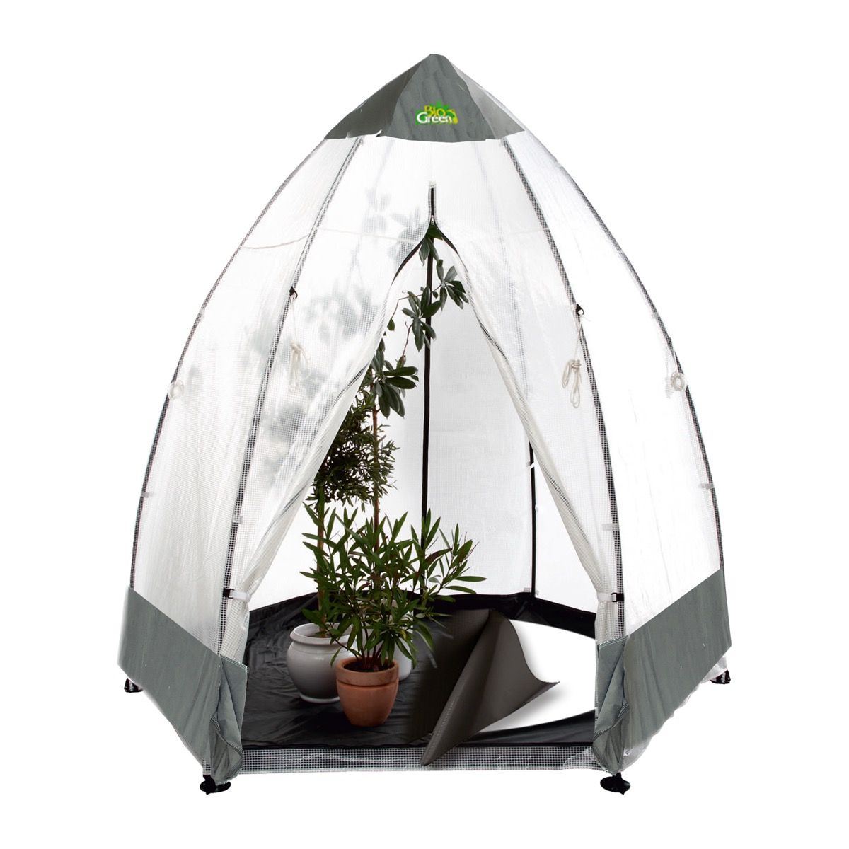 Biogreen Überwinterungszelt Gewächshaus Tropical Island XL 340 x 340 x 280 cm