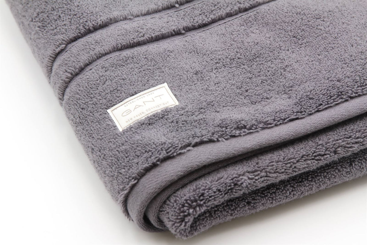 GANT Handtuch Premium Anchor Grey 50 x 100 cm
