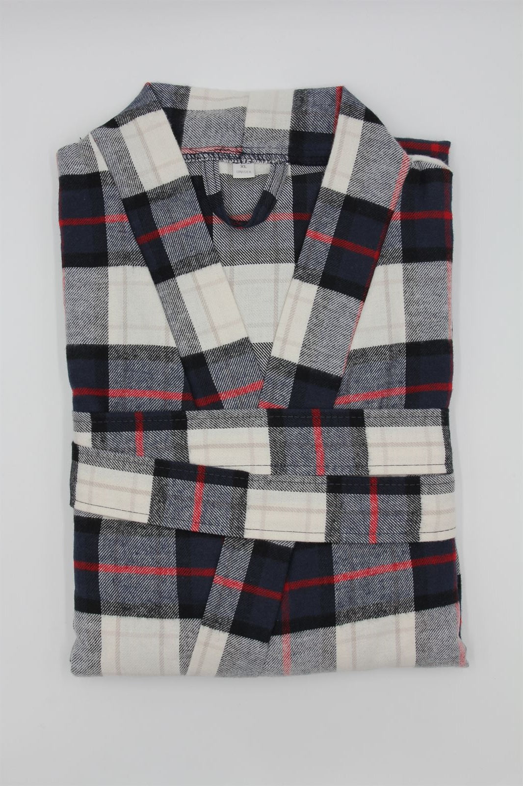GANT Bademantel Flannel Hazelwood Beige S
