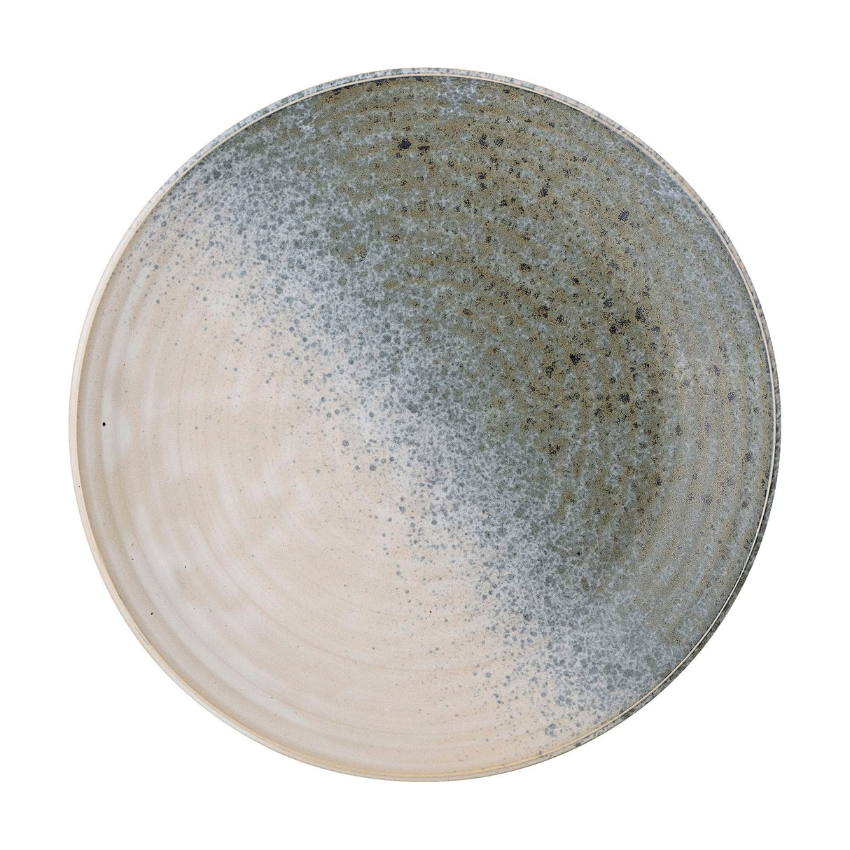 BLOOMINGVILLE Aura Teller Natur/blau (Ø21 cm)