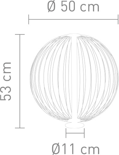 Sompex Tischleuchte Atomik Metall 10W