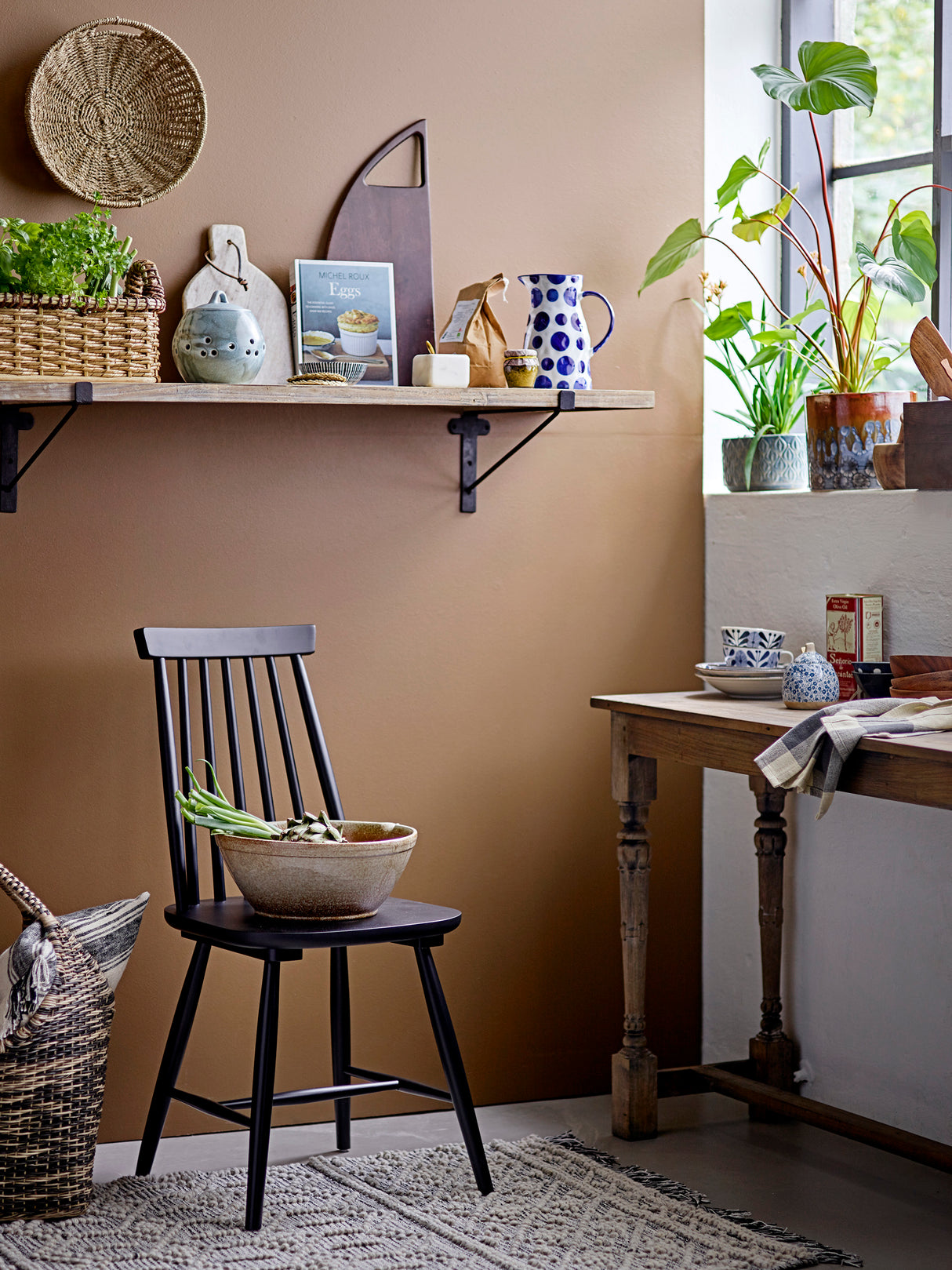 BLOOMINGVILLE Zina Saltztopf mit Löffel weiß