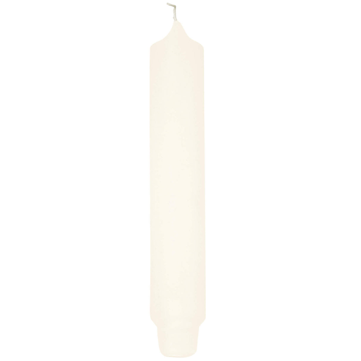 Fink getauchte Stabkerze Candle creme Paraffin Höhe 25 cm