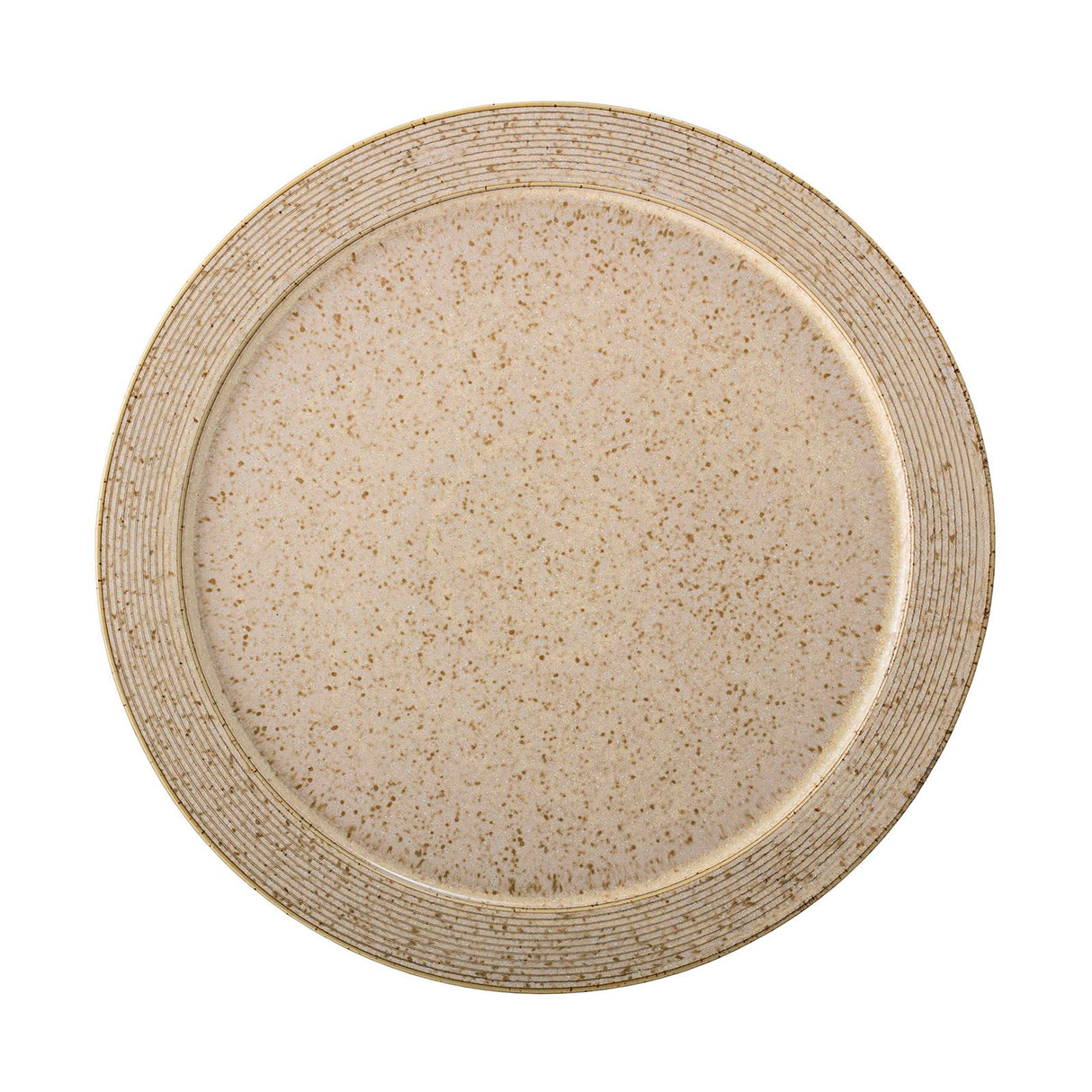 BLOOMINGVILLE Nugga Teller groß, Natur (Ø27 cm)