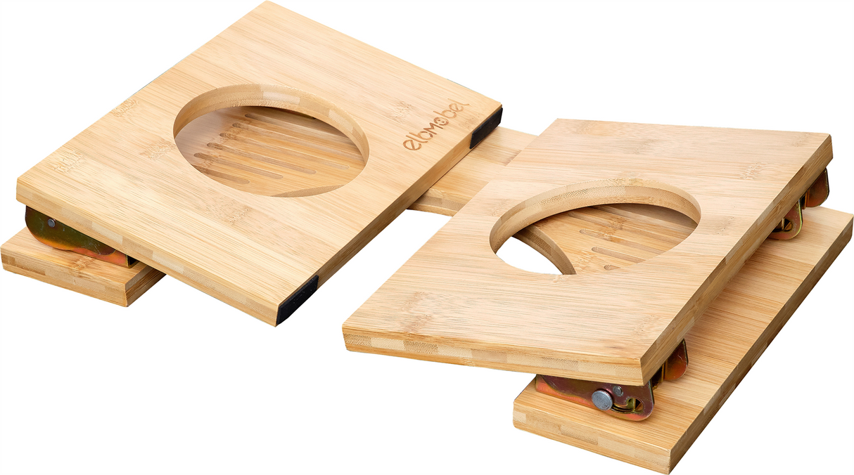 Elbmöbel Toilettenhocker Bambus