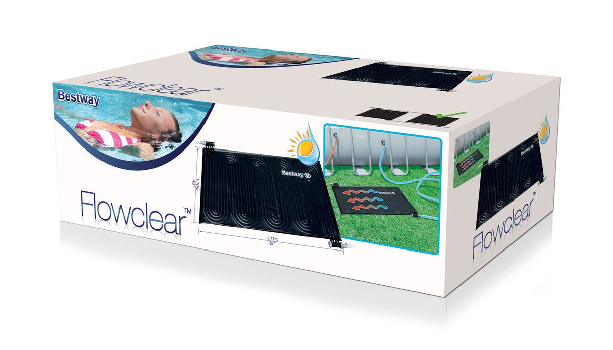 Bestway Flowclear Solar-Poolheizung 110 x 171 cm