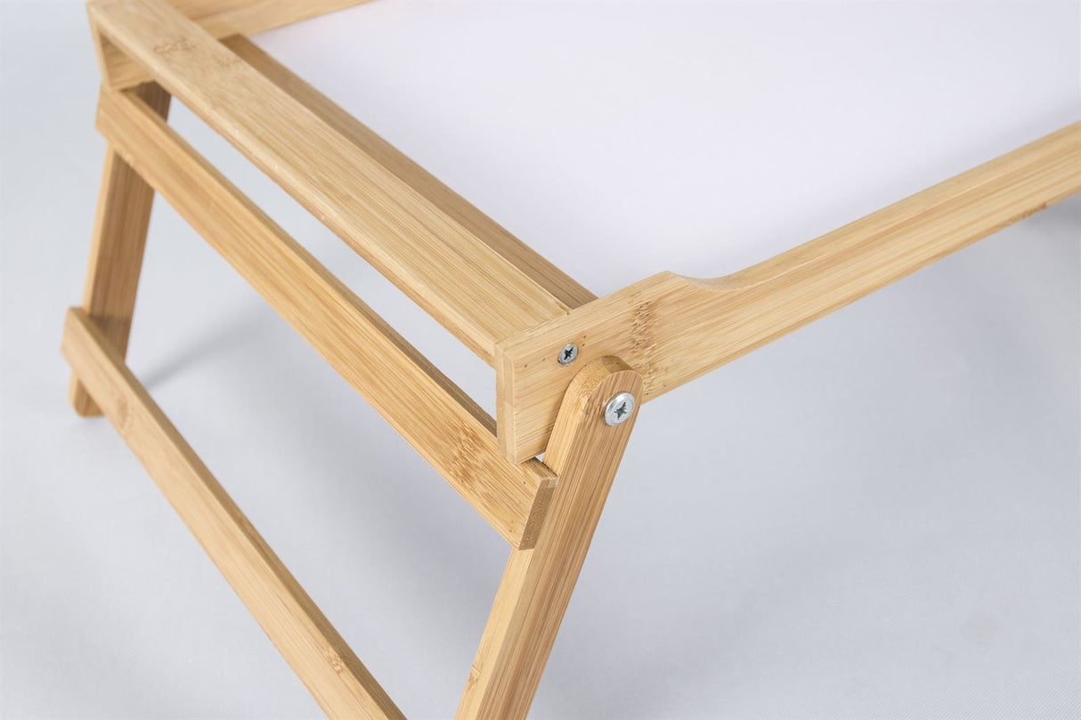 Elbmöbel Betttablett Bambus Klappbar Frühstückstablett Serviertablett Frühstück Tablett