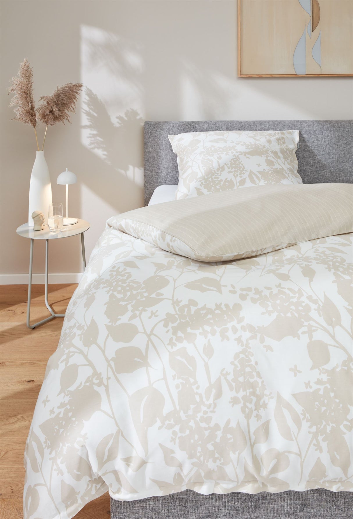 Musterring Bettwäsche Blossom 135 x 200 cm natur