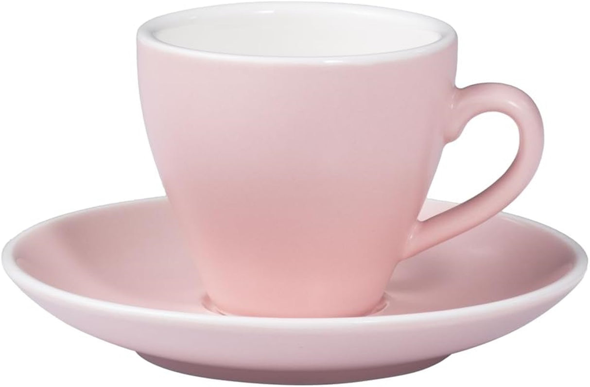 Terra Home 2er Espressotassen-Set, Rosa matt