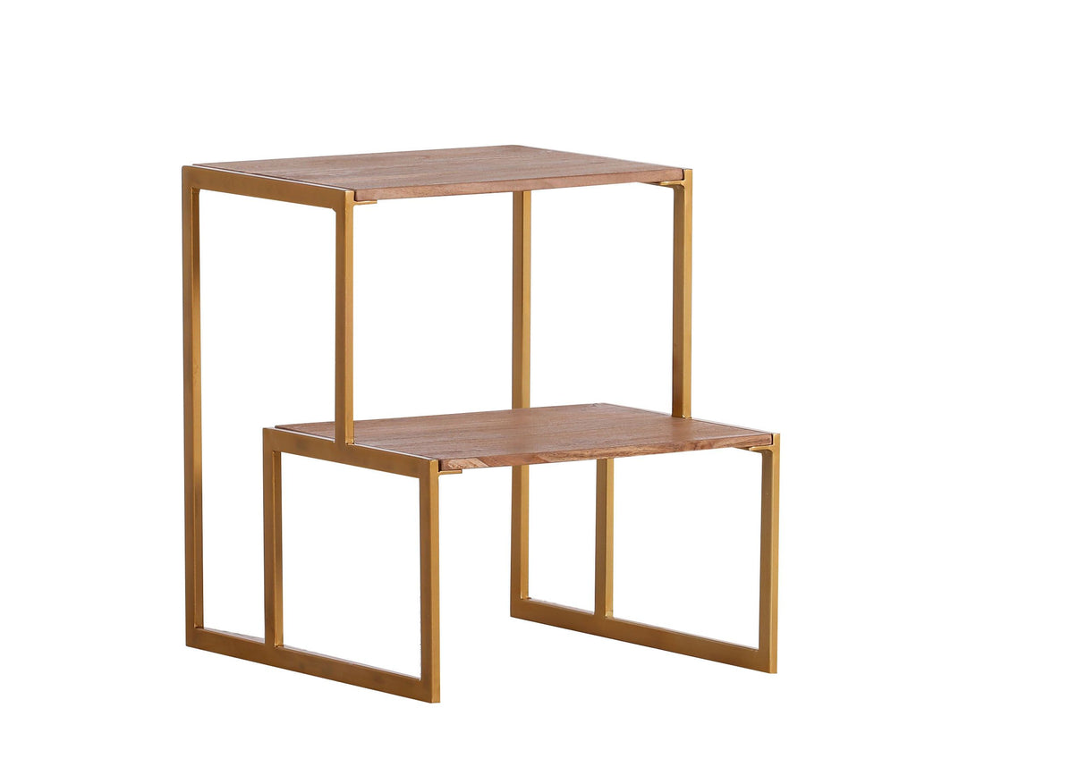 Gutmann Factory Beistelltisch gold metall 45 x 37 x 45 cm