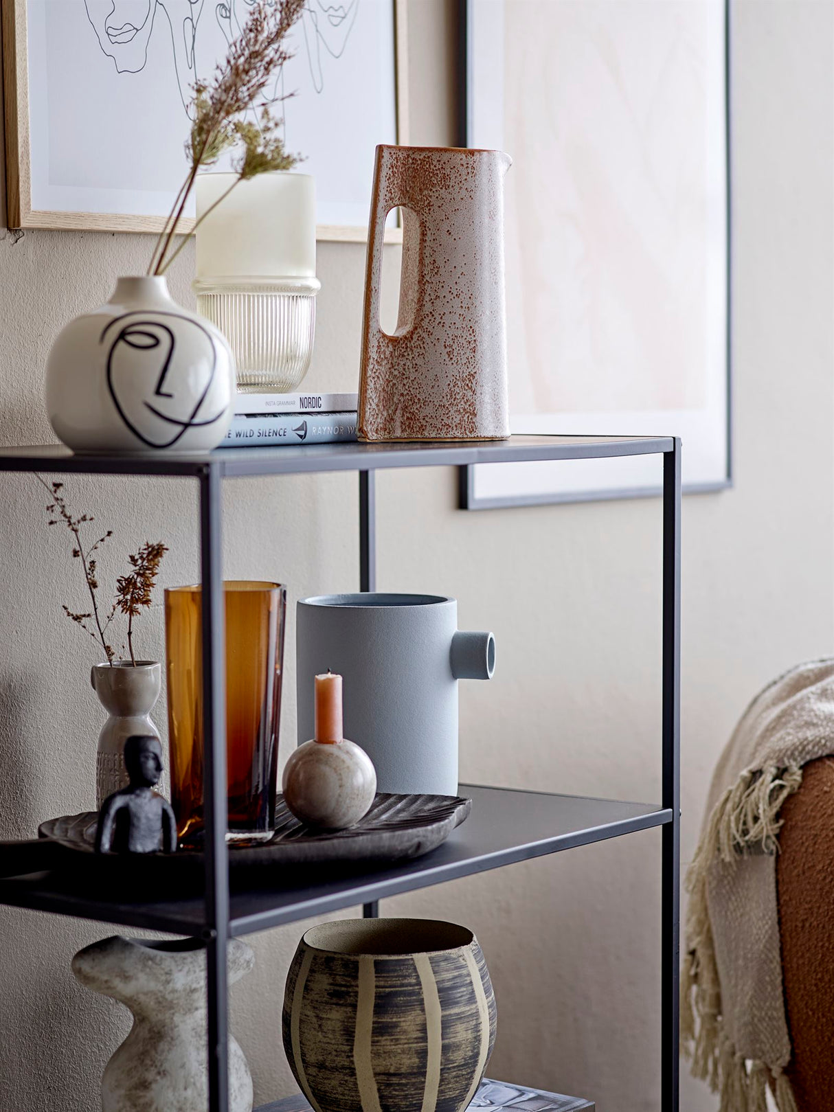 BLOOMINGVILLE Madi Pflanzentopf braun