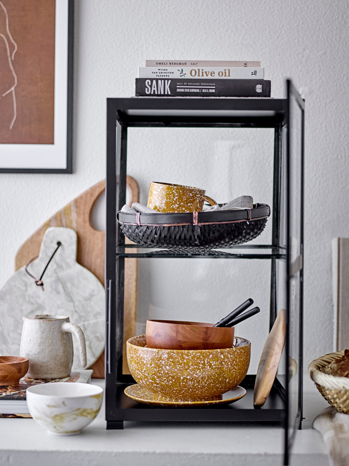 BLOOMINGVILLE Zeline Schale braun (Ø9 cm)