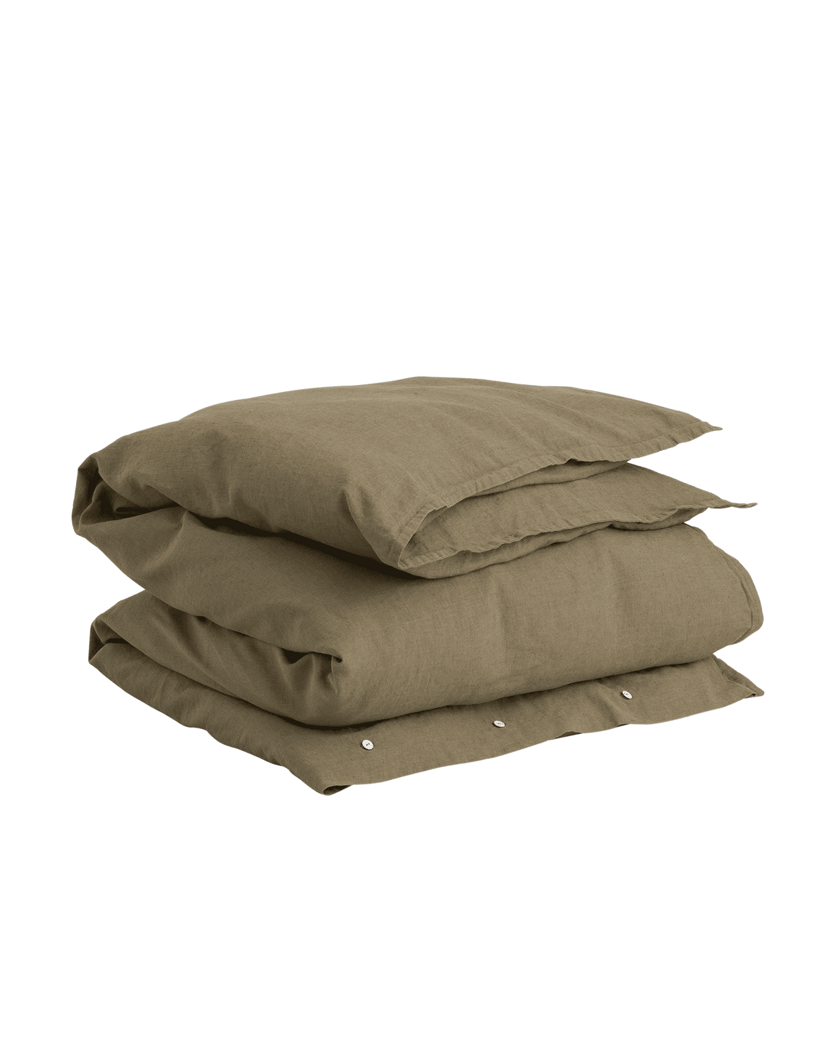 GANT Bettdeckenbezug Bettwäsche Cotton Linen Hunter Green 135 x 200 cm