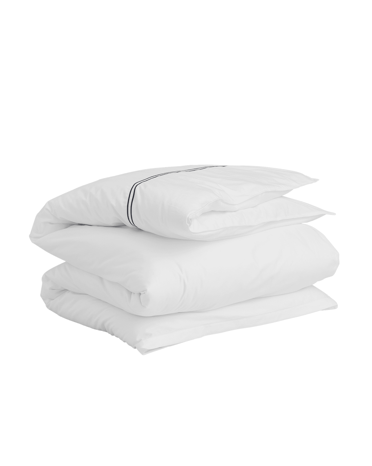 GANT Bettdeckenbezug Bettwäsche Sateen Stitch White 135 x 200 cm