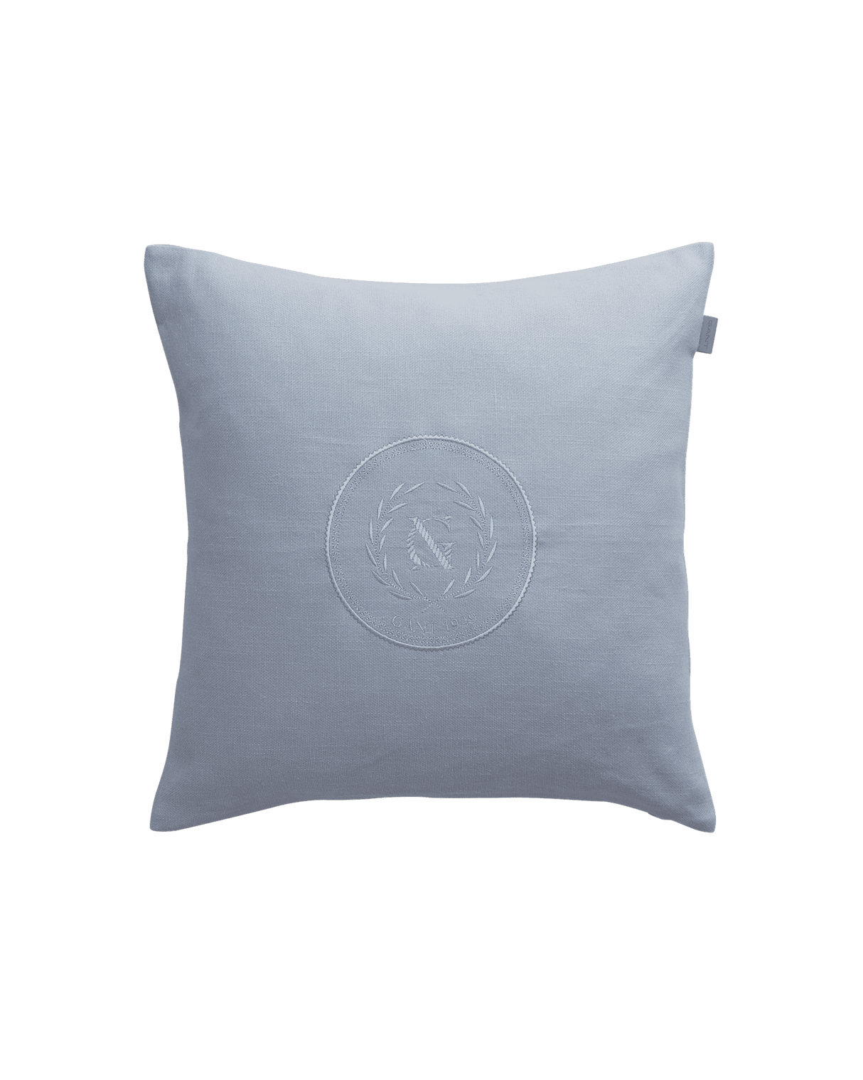 GANT Kissenbezug Tonal Crest Polar Blue Blau 50 x 50 cm