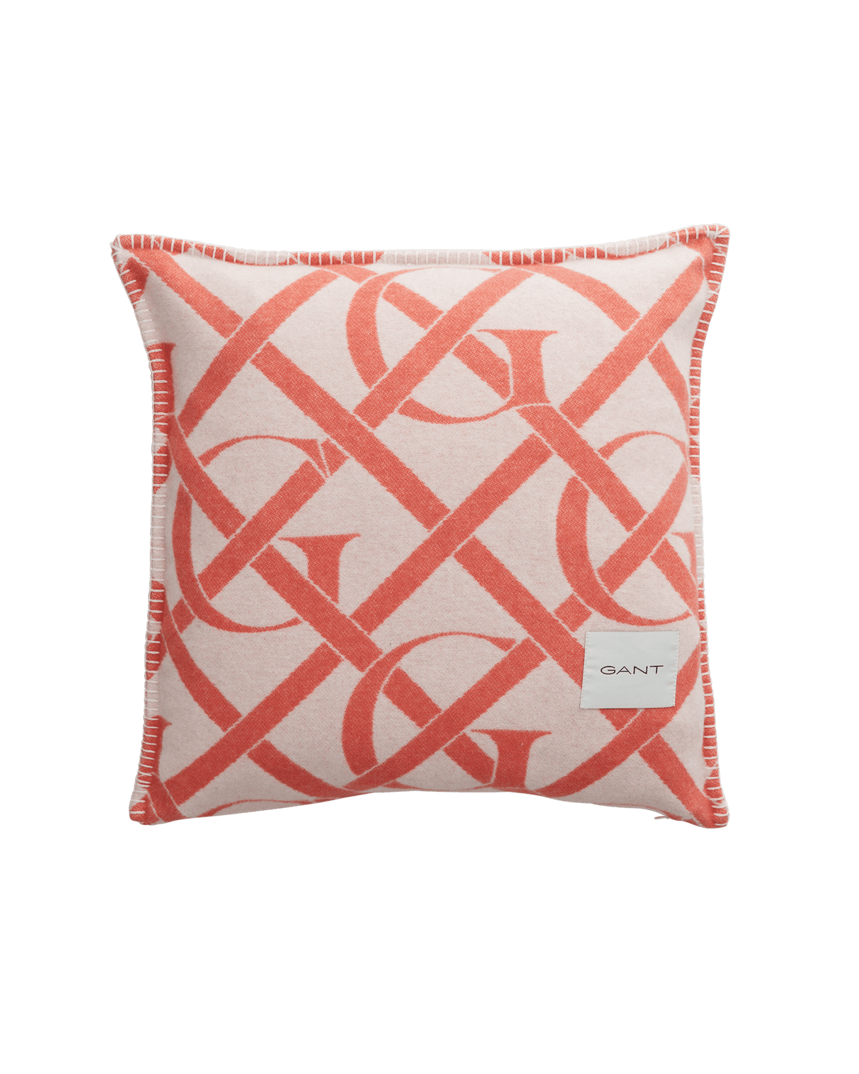 GANT Kissenbezug Monogram Warm Sienna Beige 50 x 50 cm