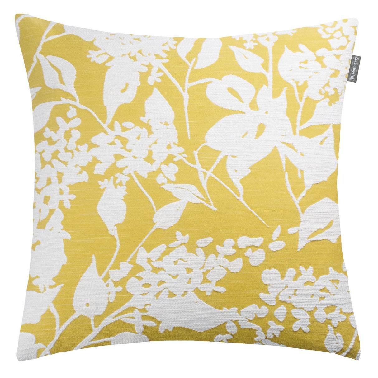 Musterring Kissenhülle Blossom 45 x 45 cm gelb ohne Füllung