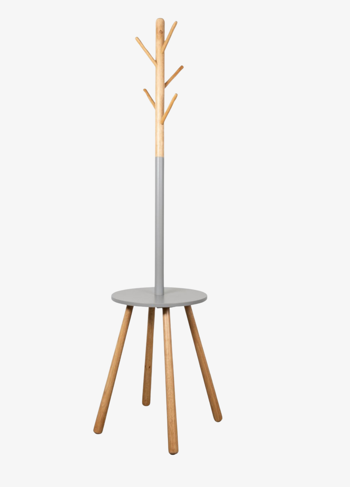 Terra Home Garderobenständer Dala Rund Grau