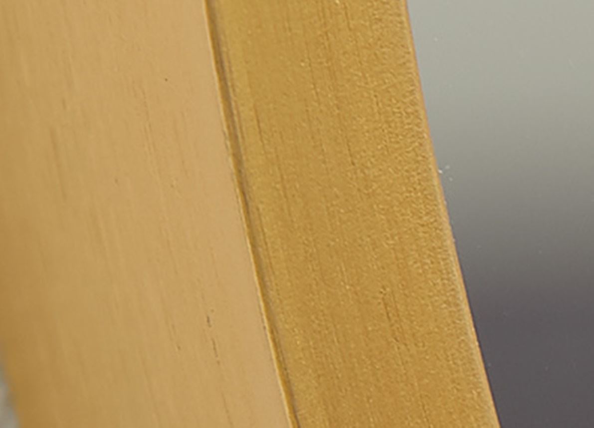 Terra Home Wandspiegel 60x30 gold Metallrahmen