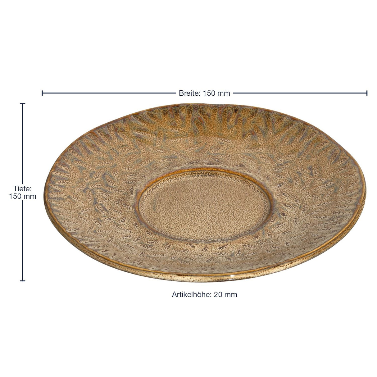 Leonardo Untertasse  MATERA  beige