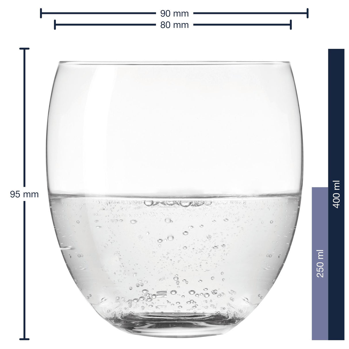 Leonardo Cheers Becher klein, Whiskyglas