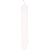 Fink getauchte Stabkerze Candle weiß Paraffin Höhe 25 cm