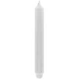 Fink metallic Stabkerze Candle weiß Paraffin Höhe 25 cm