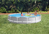 Intex Pool 366 x 76 cm Metal Frame Set Prism Rondo