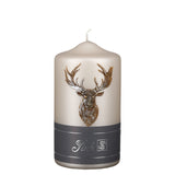 Fink Stumpenkerzen Candle stein Paraffin Höhe 15 cm