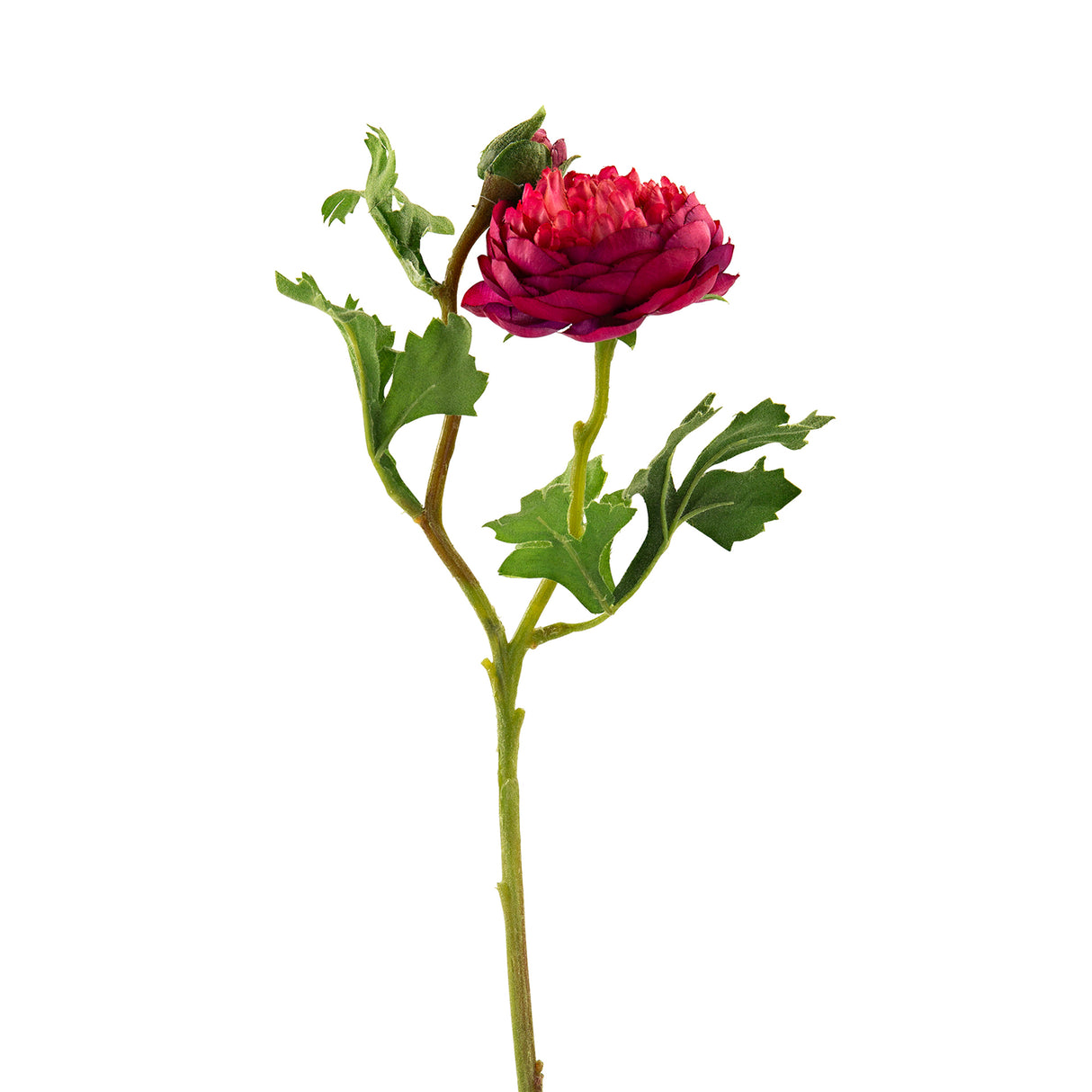 Fink Kunstblume Ranunkel amaranth Kunstfasern Höhe 46 cm