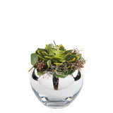 Fink Kunstblumenstrauß Petitbouquet grün Kunstfasern Höhe 20 cm