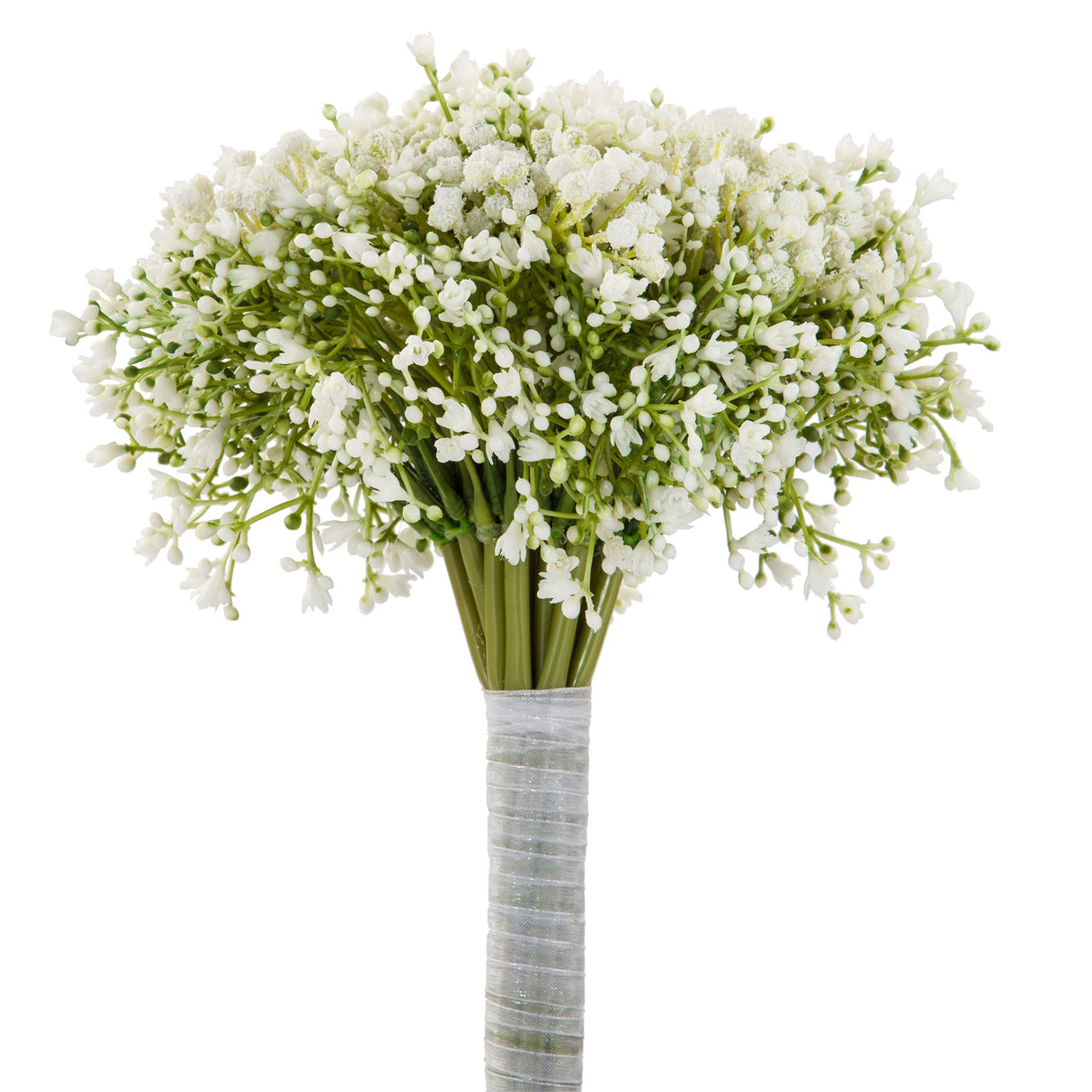 Fink Kunstblume Bouquet weiß Kunstfasern Höhe  cm
