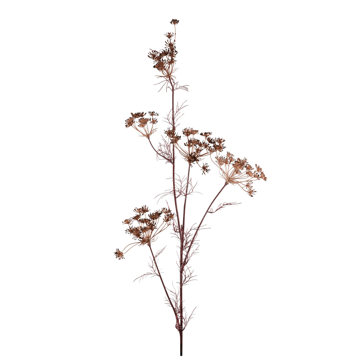 Fink Kunstblume Zweig braun Kunstfasern Höhe 120 cm