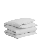 GANT Bettdeckenbezug Bettwäsche Sateen Stitch Light Grey 135 x 200 cm