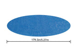 Bestway Flowclear PE-Solarabdeckplane Ø 527 cm, blau, rund