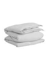 GANT Bettdeckenbezug Bettwäsche Cotton Linen Light Grey 135 x 200 cm