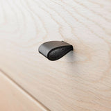Leander Griffe, Leder, 6 Stück Sort 3,5 cm x 3 cm