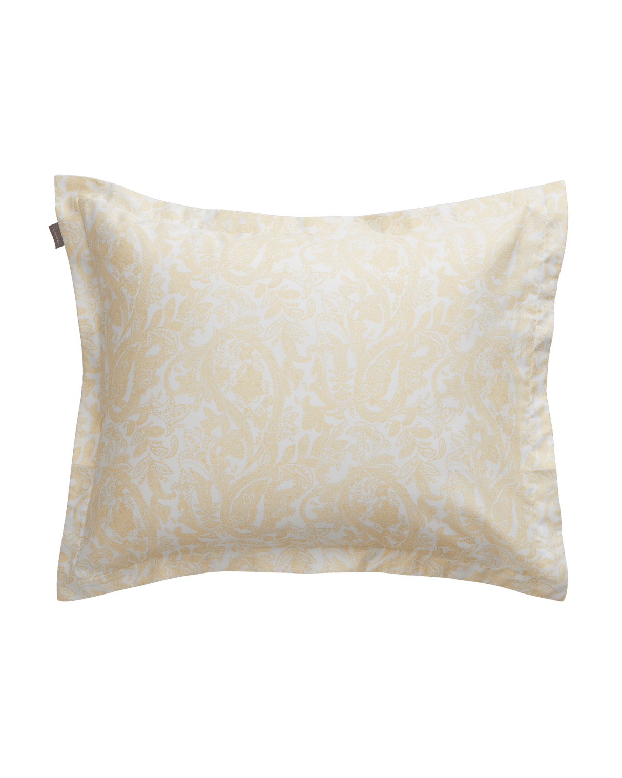 GANT Kopfkissenbezug Porcelain Paisley Butter Yellow Gelb 80 x 80 cm