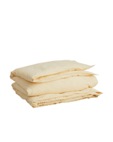 GANT Bettwäsche Cotton Linen Butter Yellow Gelb 135 x 200 cm