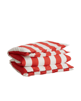 GANT Bettwäsche Bold Stripe Warm Sienna Beige 135 x 200 cm